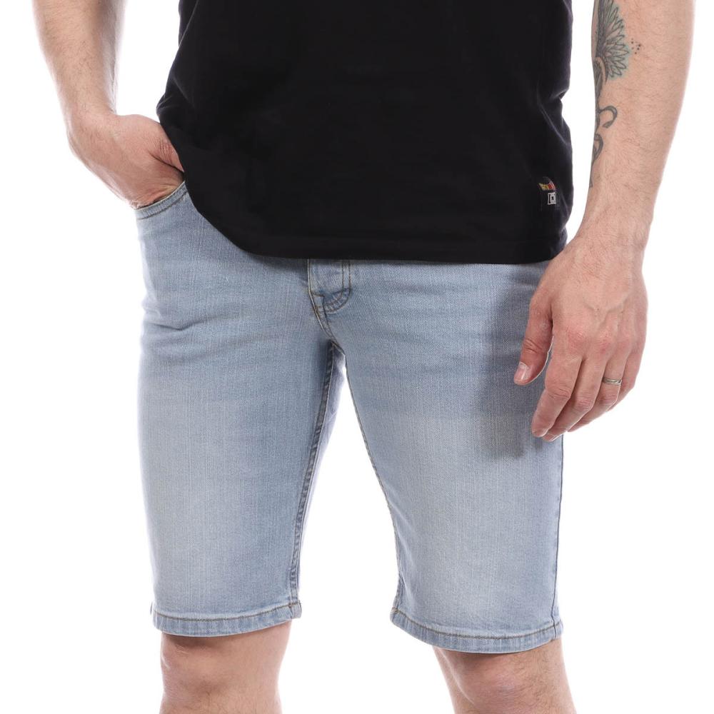 Short en Jean Bleu Homme Lee Cooper Ozark pas cher