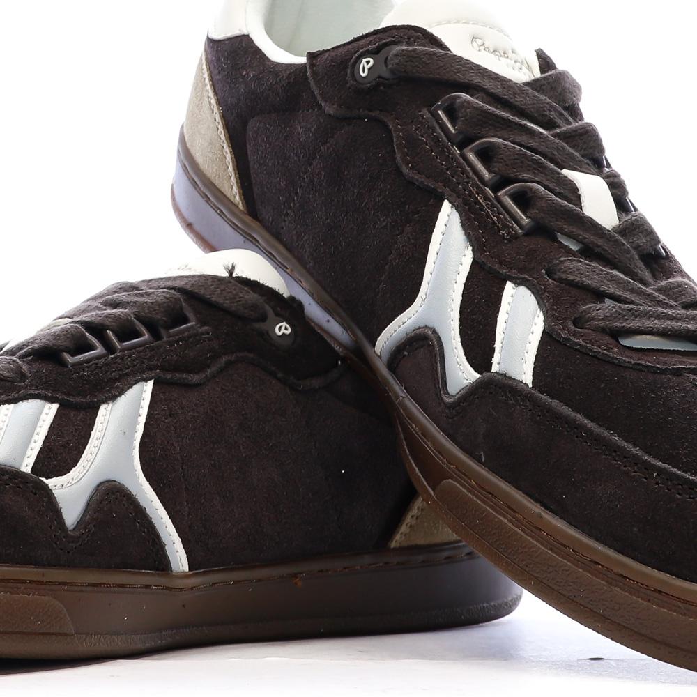 Baskets Marron/Taupe Homme Pepe jeans Ball Mix M vue 7
