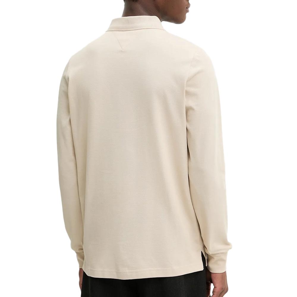Polo Beige Homme Tommy Hilfiger DM0DM20232 vue 2