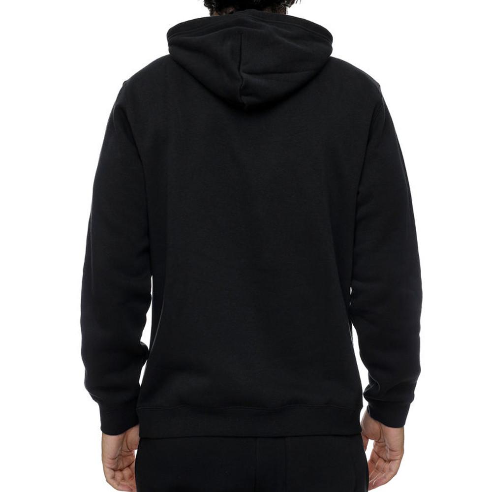 Sweat à capuche Noir Homme Converse Center vue 2