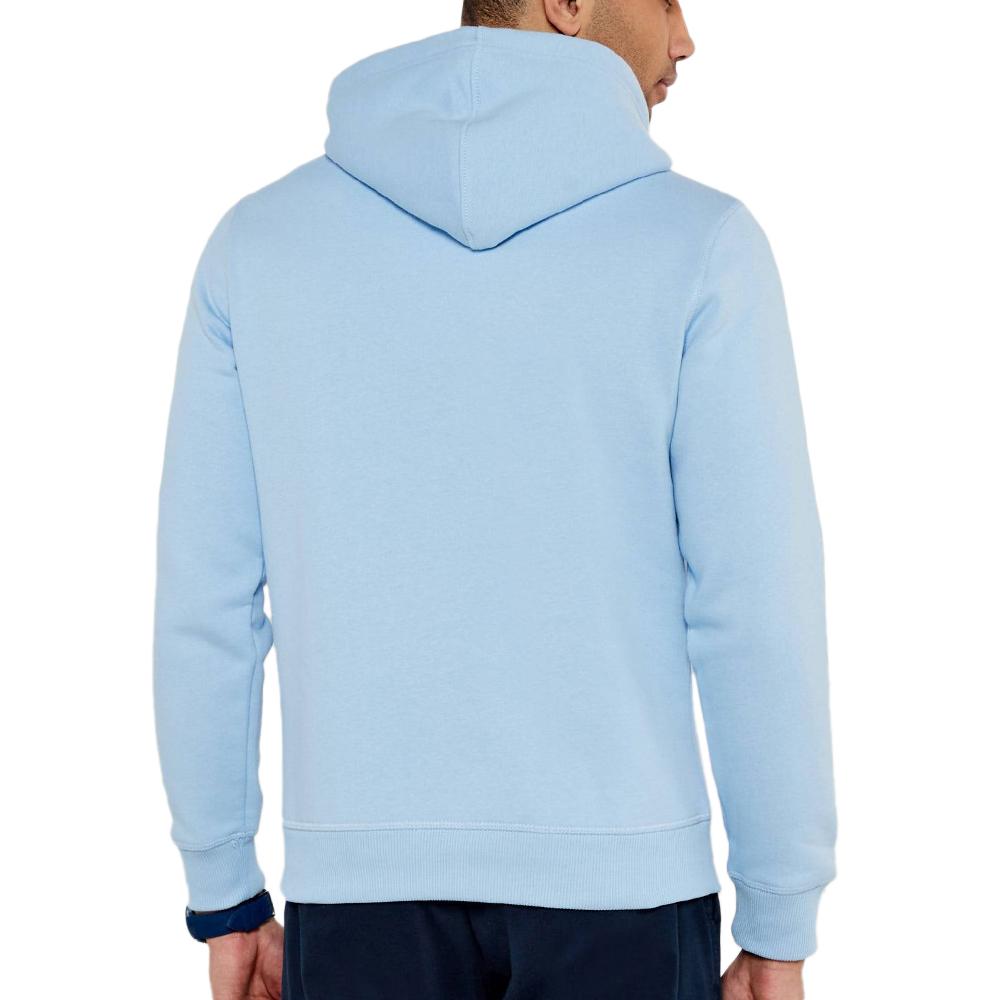 Sweat à Capuche Bleu Homme Calvin Klein Monologo vue 2