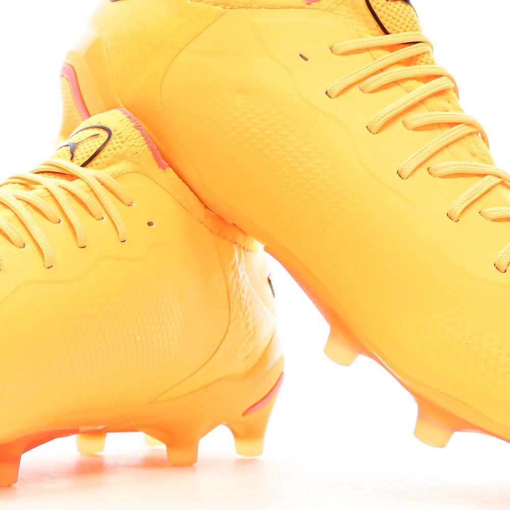 Chaussures de Foot Jaunes Homme Puma King Ultimate FG/AG 107563 vue 7