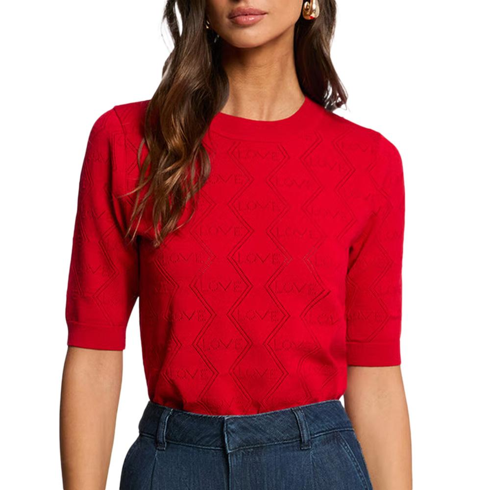 Jersey Morgan MIKA Rojo Mujer barato