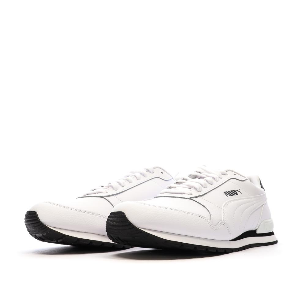 Baskets Blanches/Noires Homme Puma Full vue 6