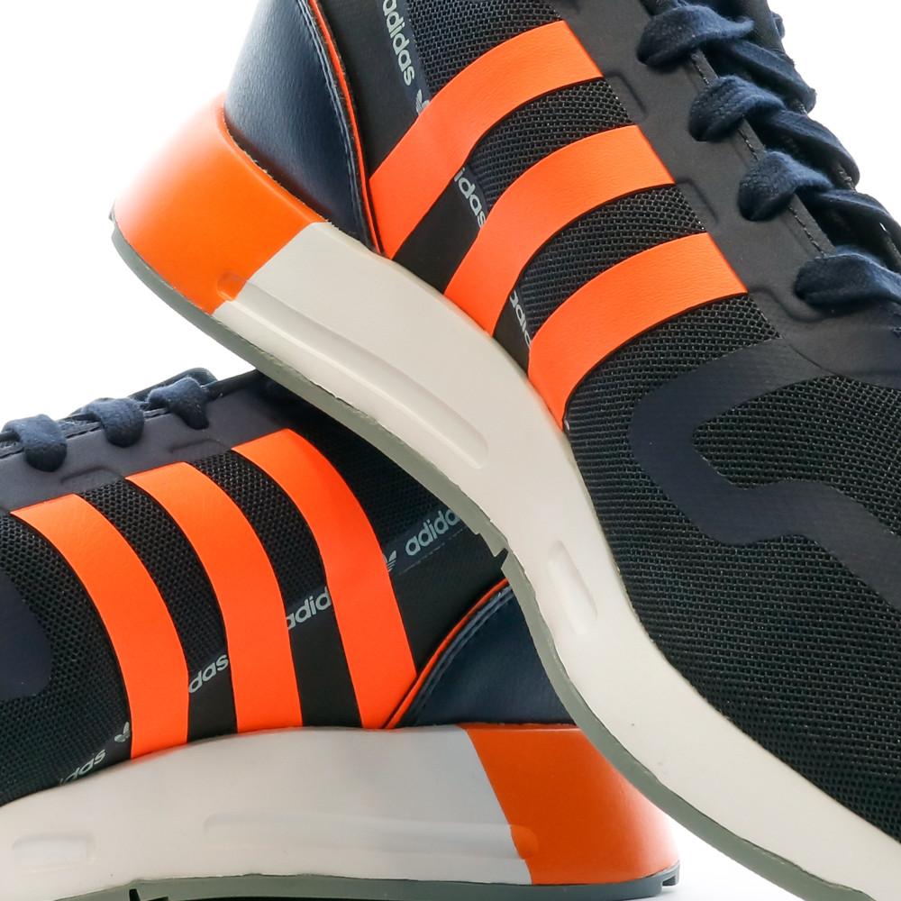 Baskets Noires/Oranges Homme Adidas Multix vue 7