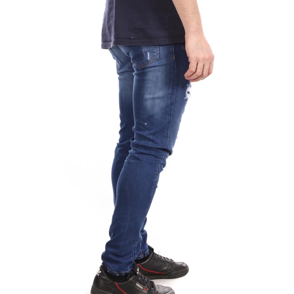 Jean Slim Bleu Homme Paname Brothers 21 vue 2