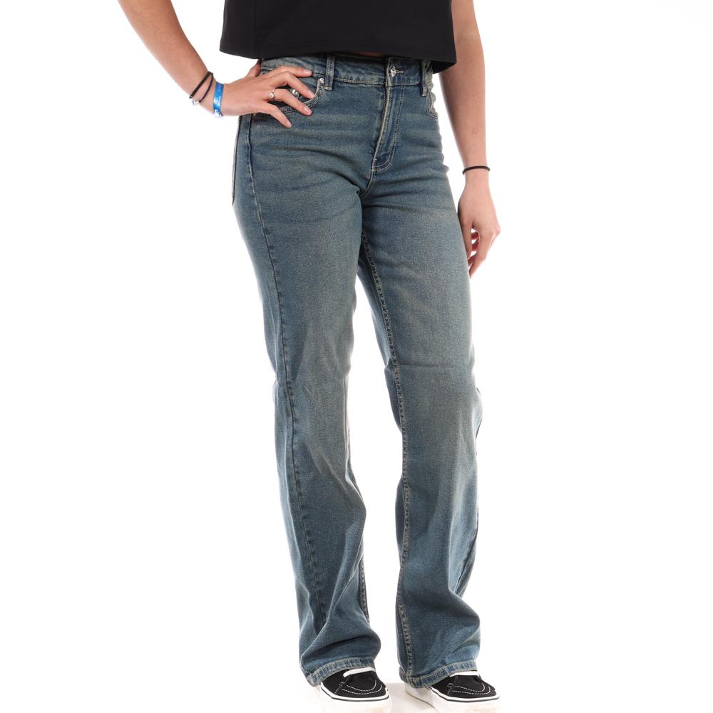 Jean Droit Bleu Femme Jennyfer DRAIGEY pas cher