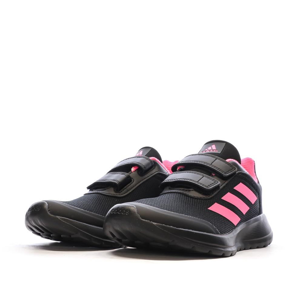 Baskets Noires/Roses Garçon/Fille Adidas Tensaur Run 2.0 vue 6
