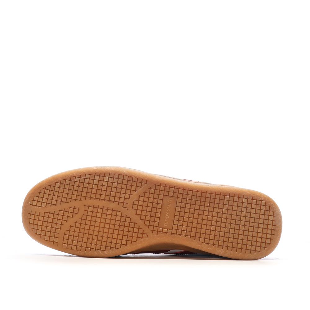 Baskets Blanches/Bordeaux Homme Teddy Smith 120098 vue 5