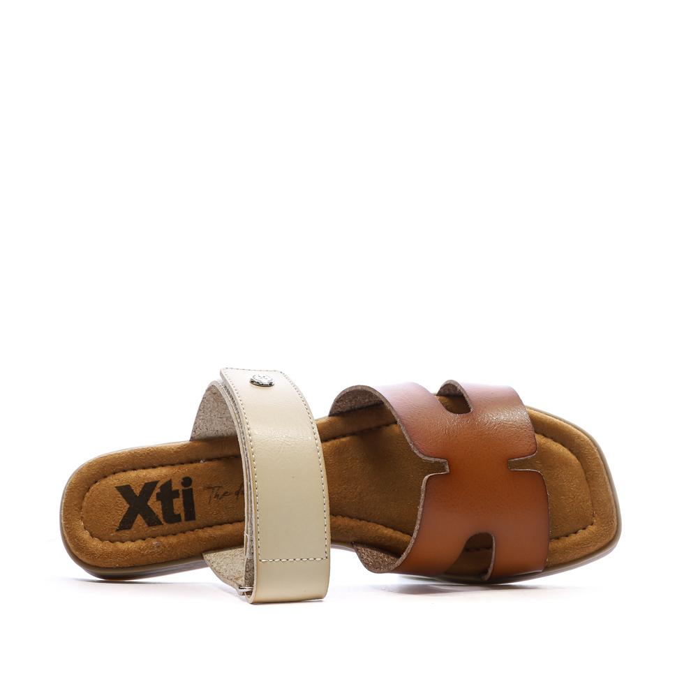 Claquettes Camel Femme Xti 144120 vue 4