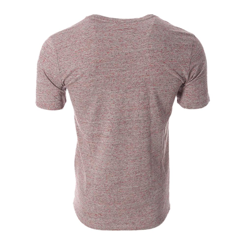 T-shirt Rouge Chiné Homme Teddy Smith Chine vue 2