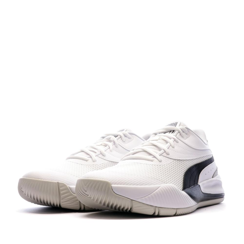 Chaussures de Basketball Blanches Homme Puma Triple vue 6