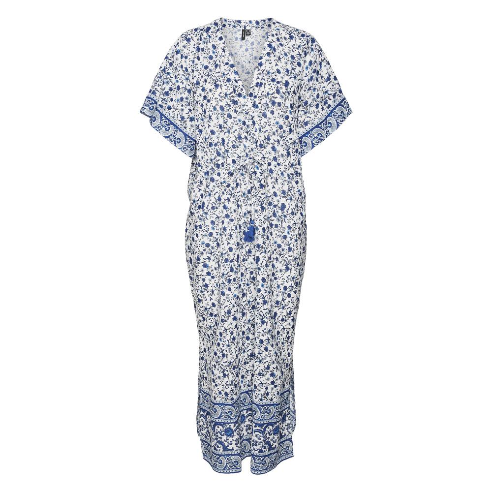 Weiß/Blaues Kleid für Frauen Vero Moda Ilan günstig