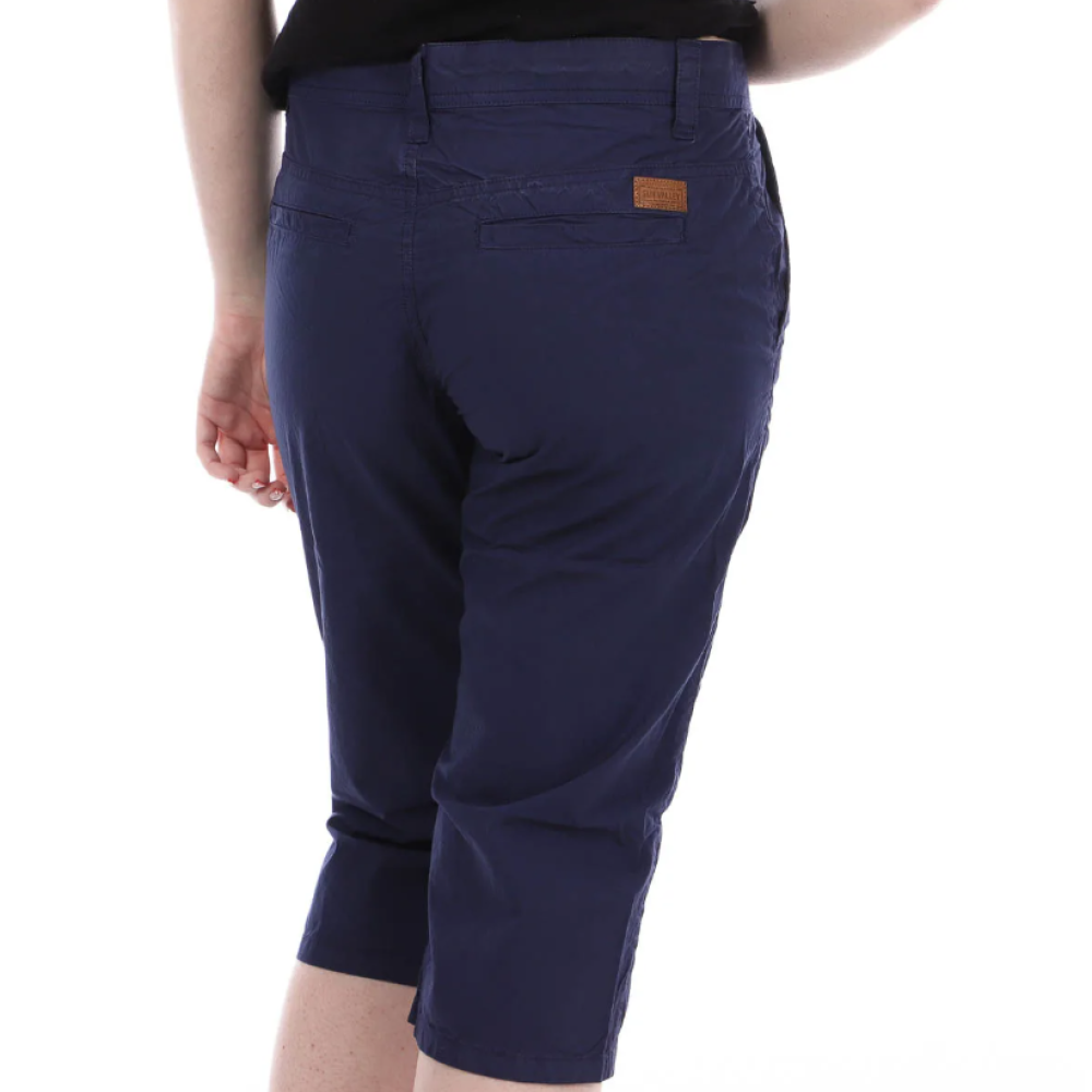 Pantacourts Bleu Iris Femme SunValley OHRATO vue 2