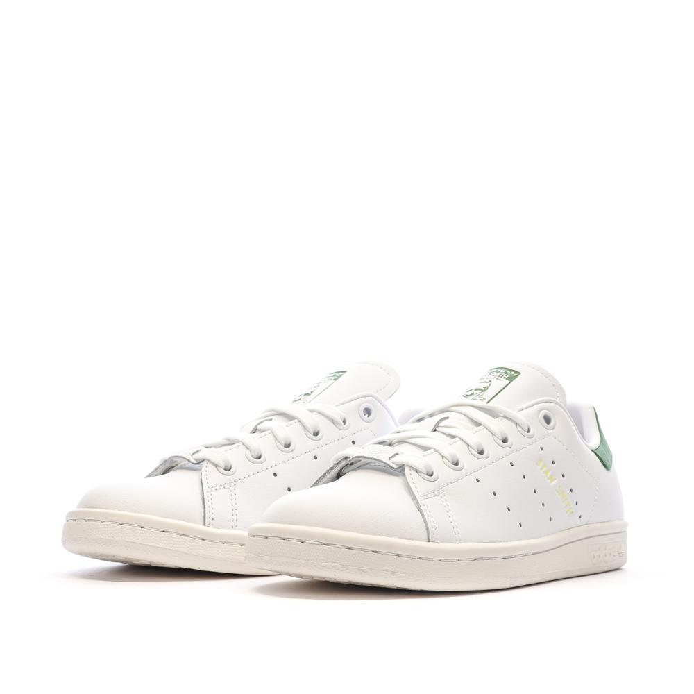 Baskets Blanches/Vertes Femme Adidas Stan Smith IE0469 vue 6