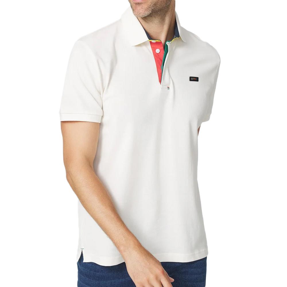 Polo Blanc Homme TBS CLIDEPOL pas cher