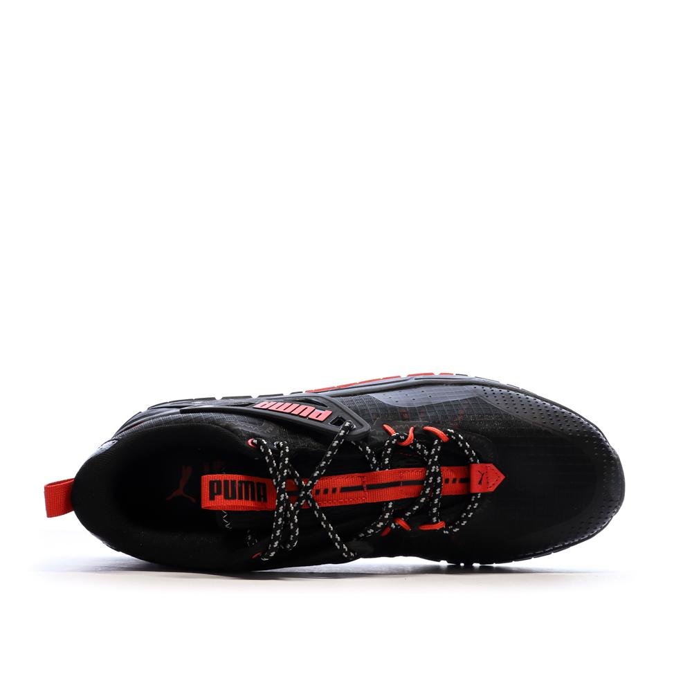 Baskets Noires/Rouges Homme Puma Pacer vue 4