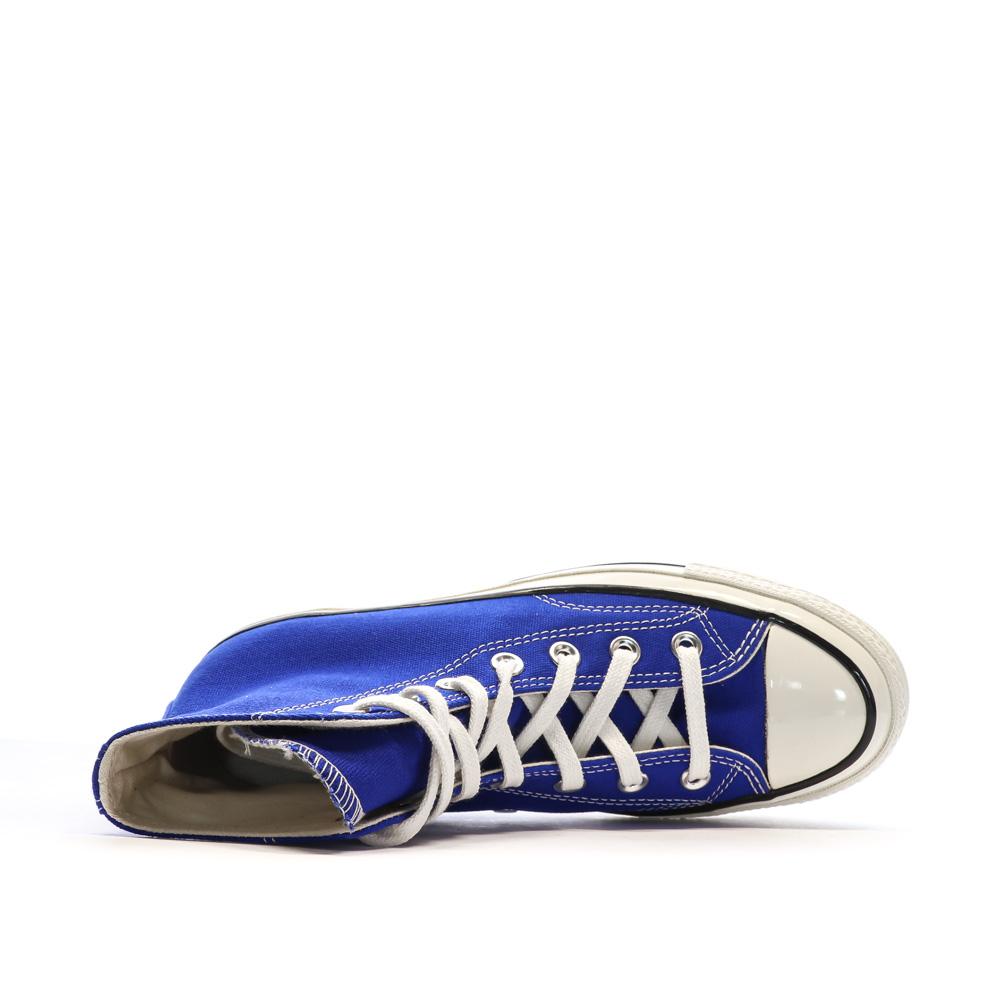Baskets Bleu Homme Converse Chuck 70 vue 4