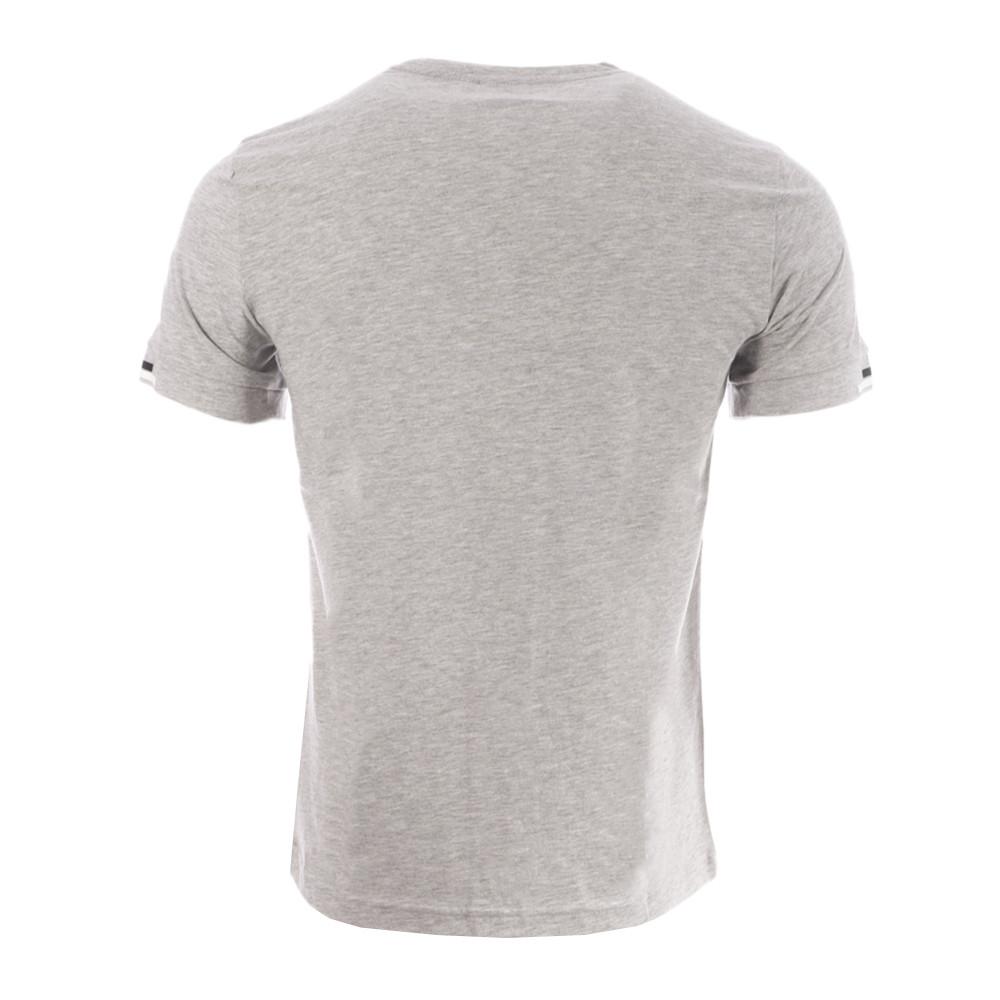 T-shirt Gris Homme Hungaria Mrkos vue 2