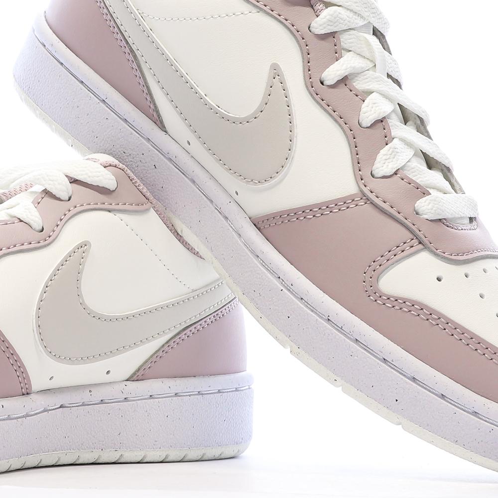 Baskets Lila Fille Nike Court Borough Low vue 8