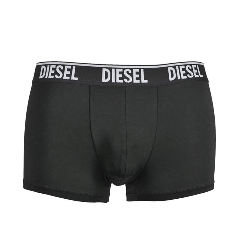 x3 Boxers Noir Homme Diesel Shawnthreepack vue 2