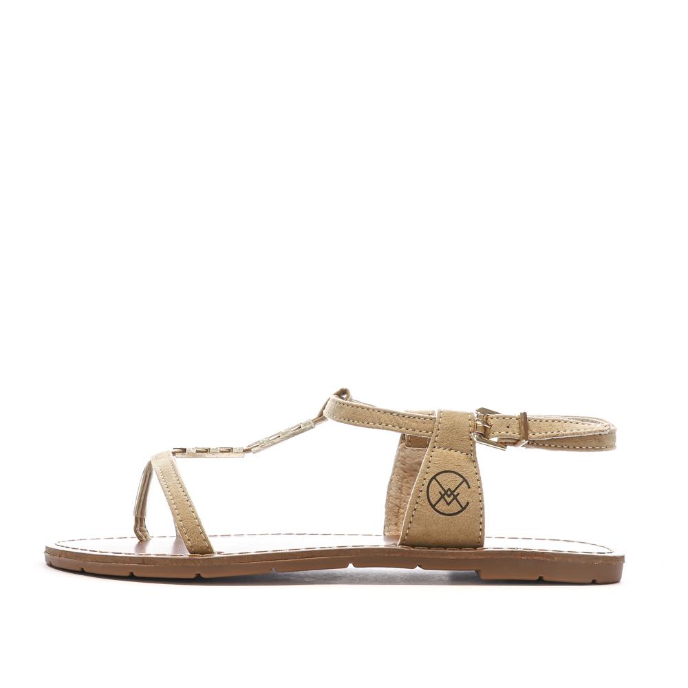 Sandales Beige Femme Chattawak PETUNIA pas cher