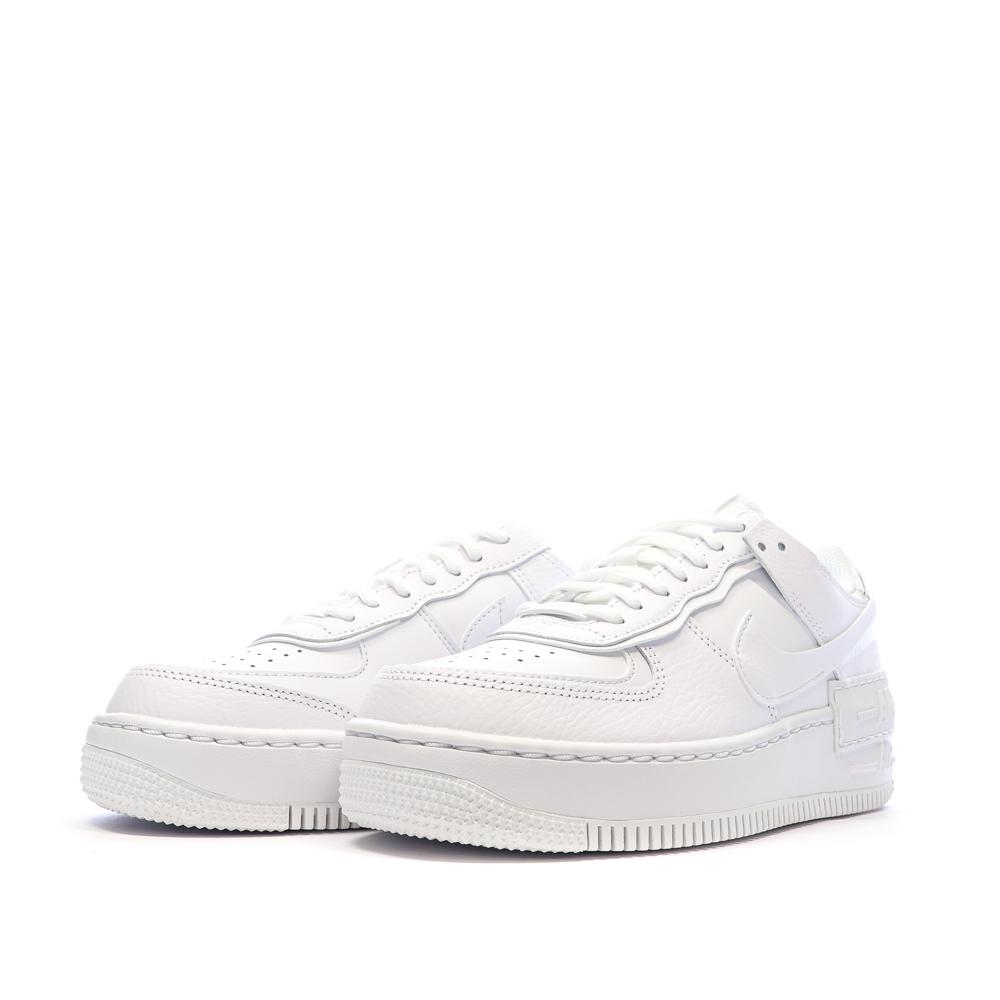 Air Force 1 Baskets Blanches Femme Nike Shadow vue 6