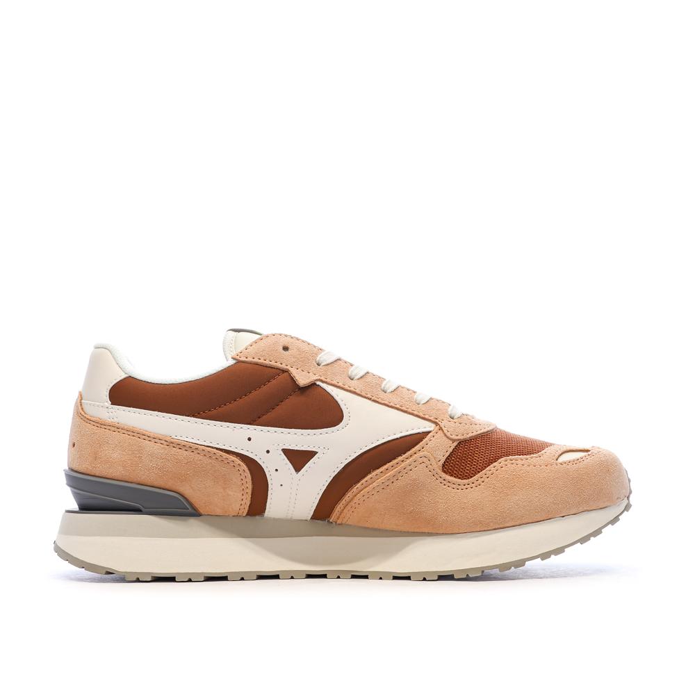 Baskets Rose Homme Mizuno Rb87 Coconut Shell vue 2