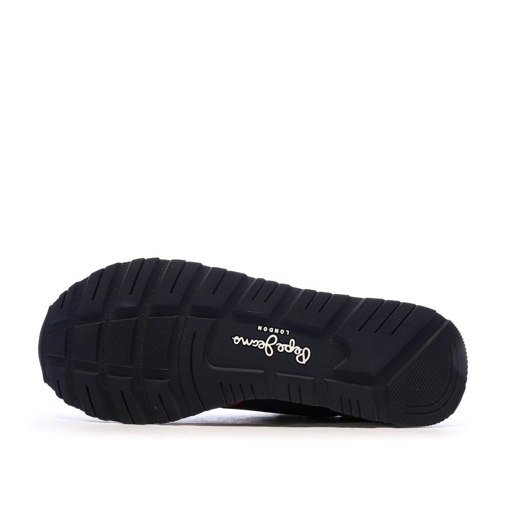 Baskets Marine/Marron Femme Pepe jeans Brit Mixt vue 5