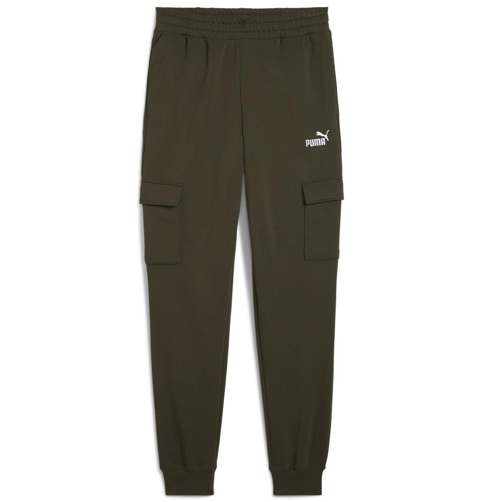 Jogging Kaki Homme Puma Ess No. 1 Logo pas cher