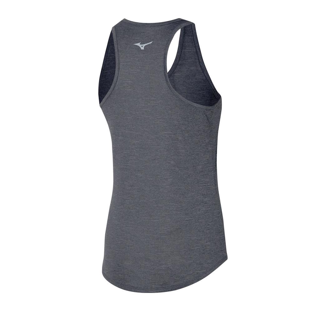 Débardeur Gris Femme Mizuno Impulse vue 2