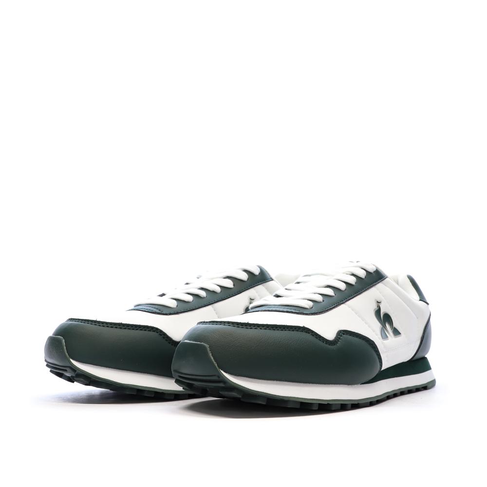 Baskets Blanches/Vertes Homme Le Coq Sportif Astra vue 6