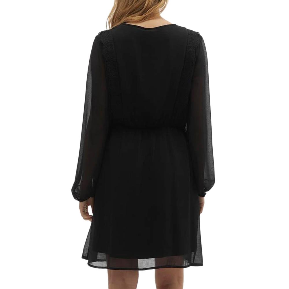 Robe Noir Femme Vero Moda Juna vue 2