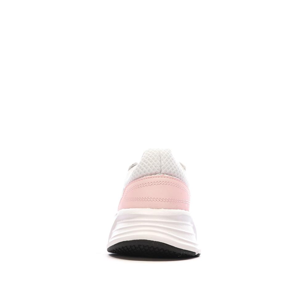 Chaussures de running Blanches Femme Adidas Galaxy 6 vue 3
