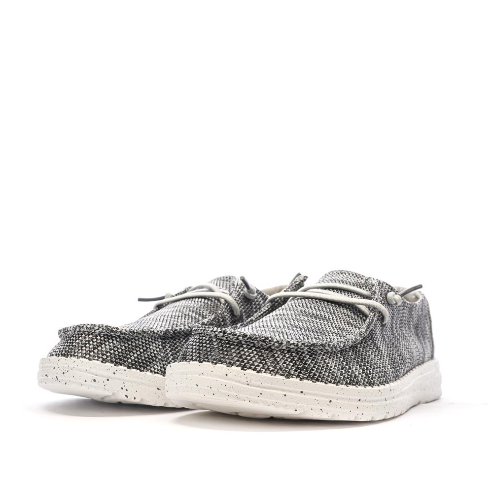 Chaussures Grises Chiné Femme Hey Dude Wendy Sox vue 6