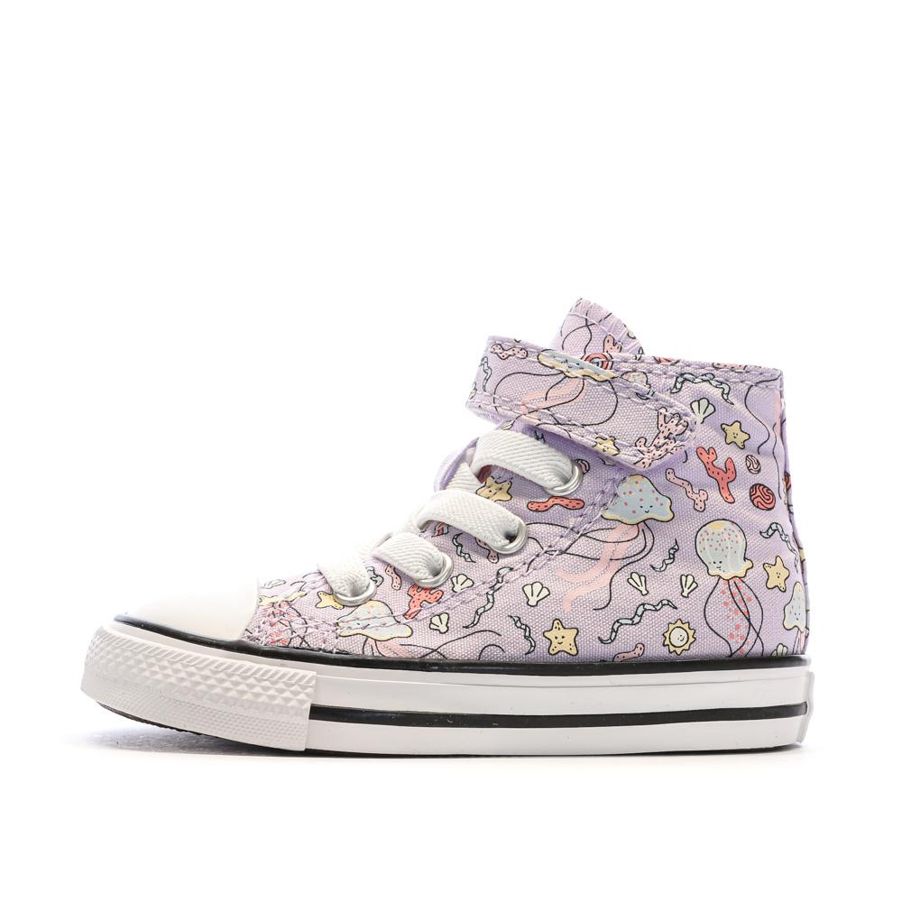 Baskets Mauve Garçon/Fille Converse Chuck Taylor All Star vue 2