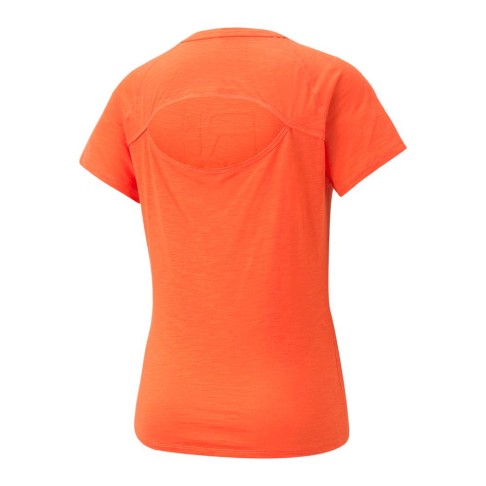 Maillot de sport Orange Femme Puma Run 5k vue 2