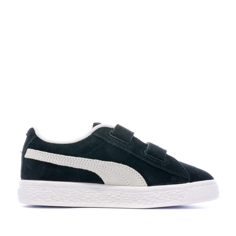 Baskets Noir Mixte Puma Suede Classic vue 2