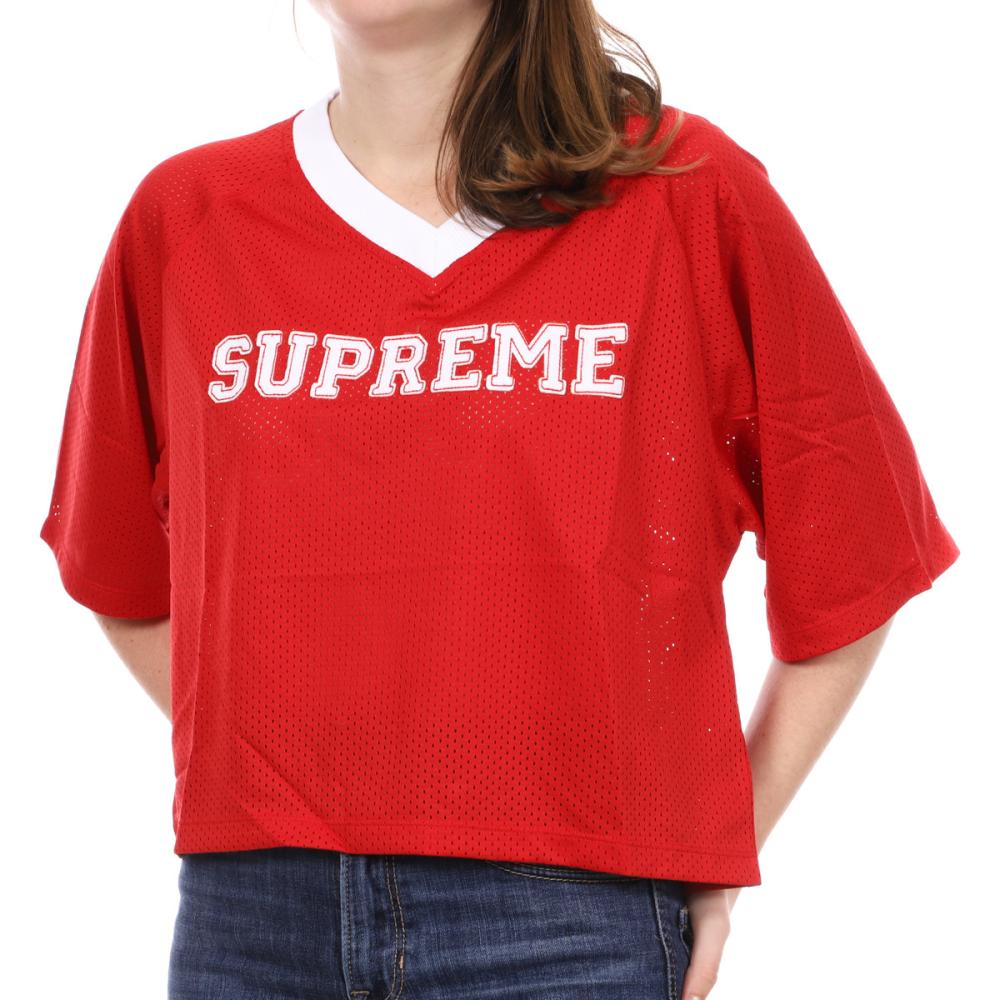 T-shirt rouge femme Supreme Grip Elekid pas cher