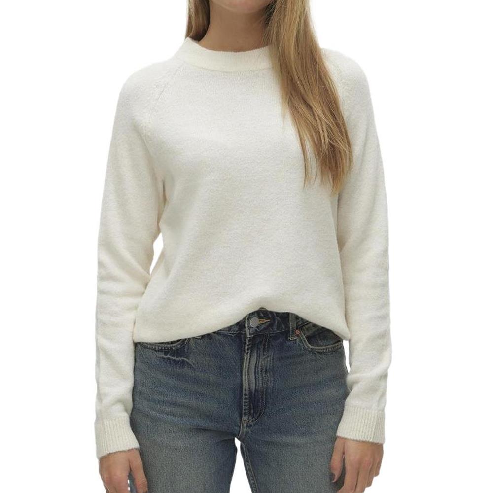 Pull Ecru Femme Vero Moda Filuca pas cher
