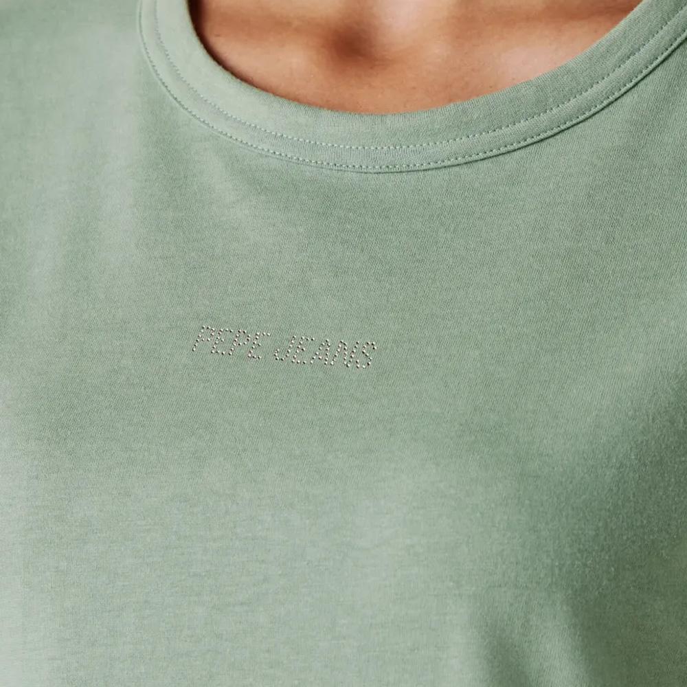 Green Women's T-Shirt Pepe jeans Pjl L Nd Photo of the Espace des Marques %store% store - view of %key%