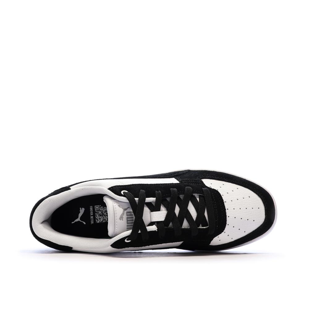 Baskets Blanches/Noires Homme Puma Caven 2.0 Mono vue 4