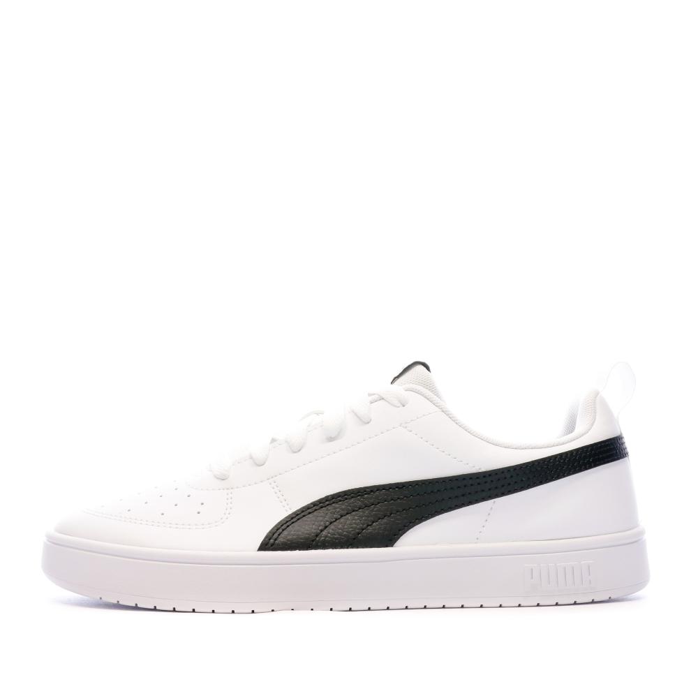 Baskets Blanches/Noir Homme Puma Rickie pas cher