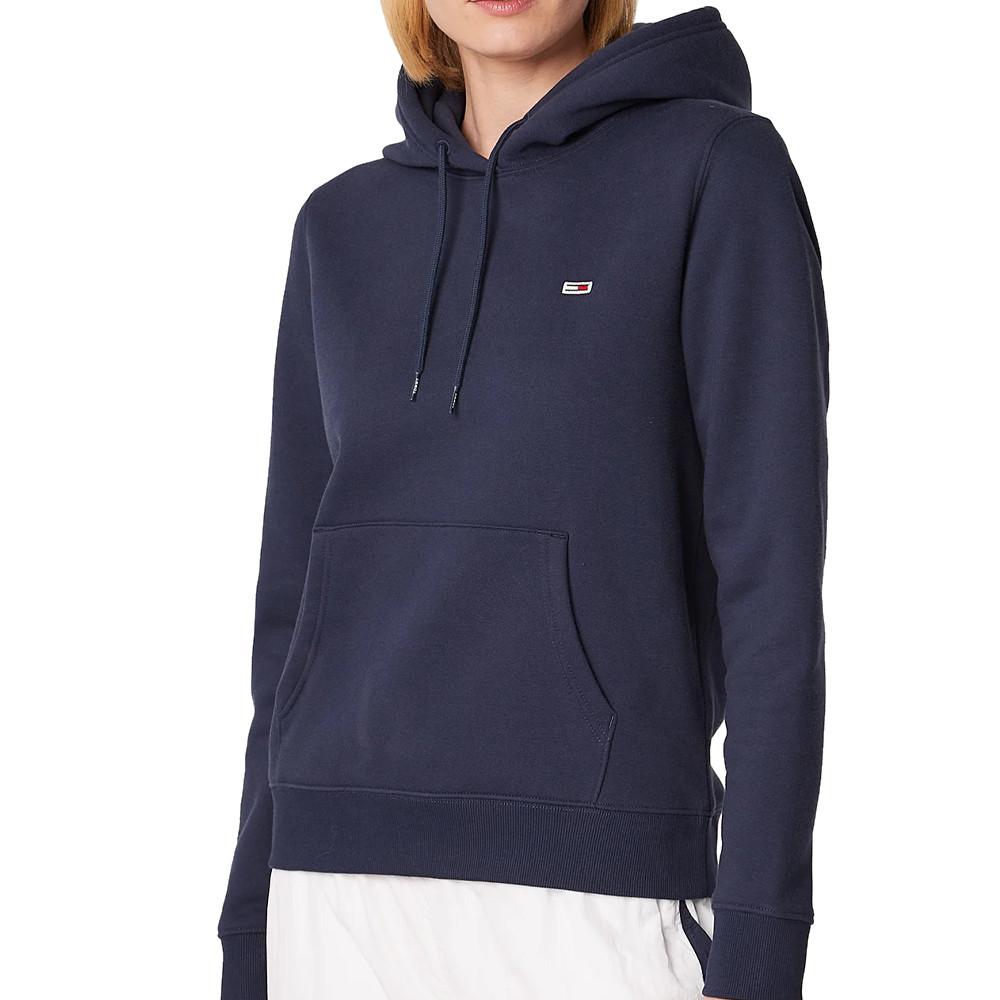 Sweat à capuche Marine Femme Tommy Jeans Regular pas cher