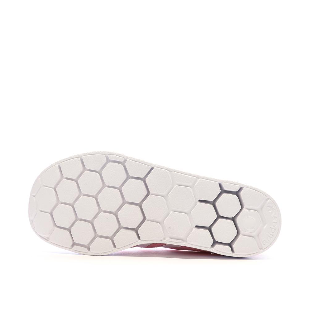 Baskets Roses Fille Adidas Superstar 360 vue 7