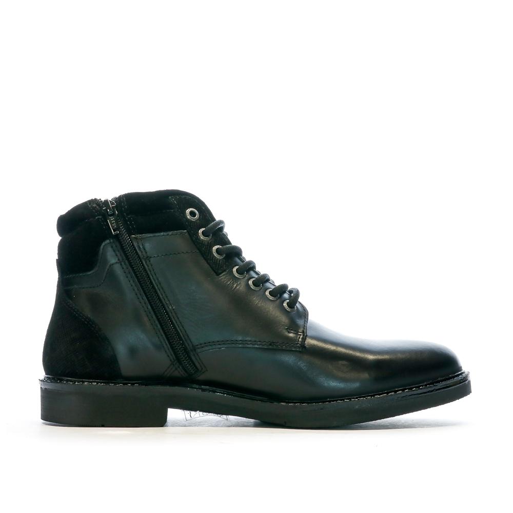 Boots Noir Homme Redskins Jabor vue 2