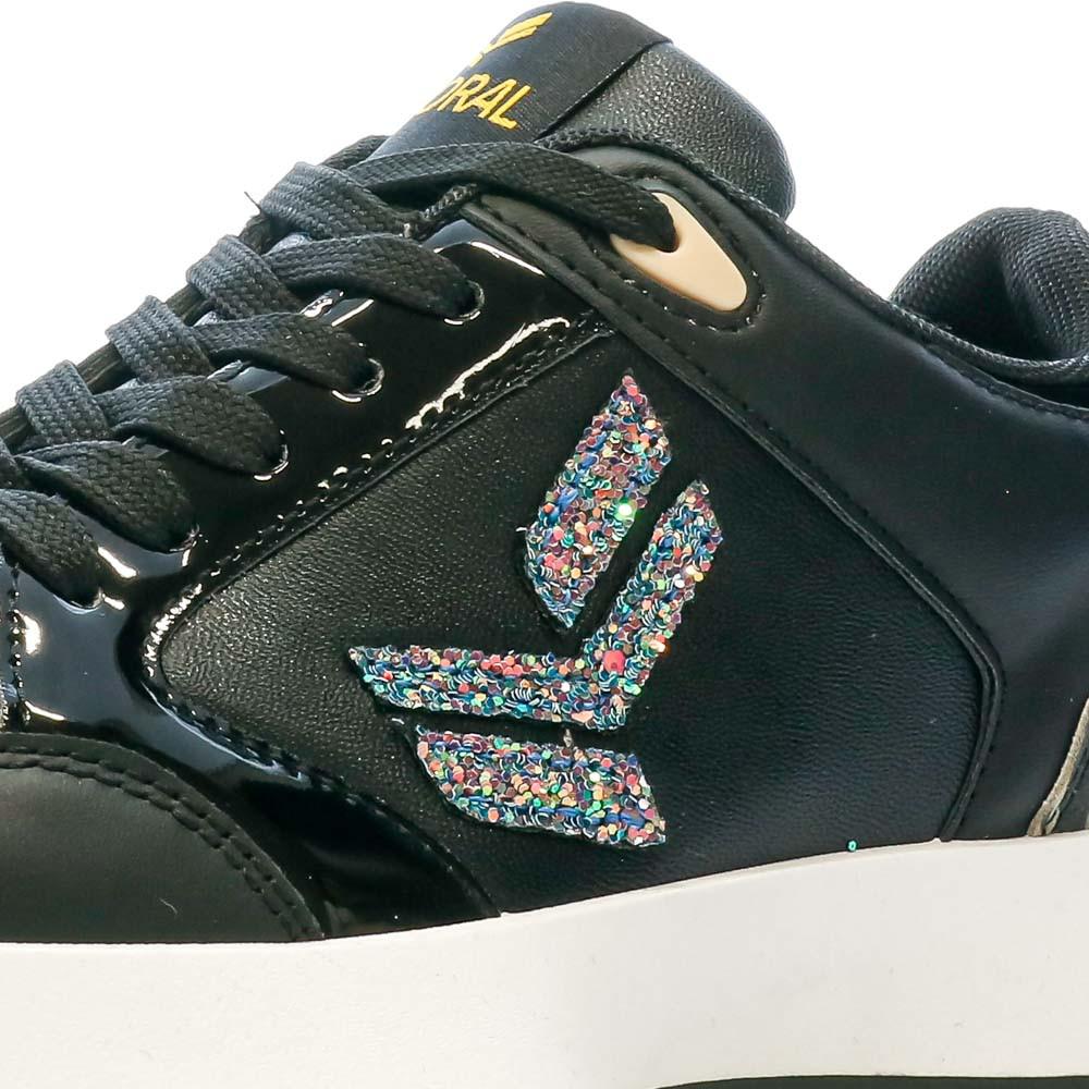 Baskets Noir Femme Kaporal Rayonne vue 7