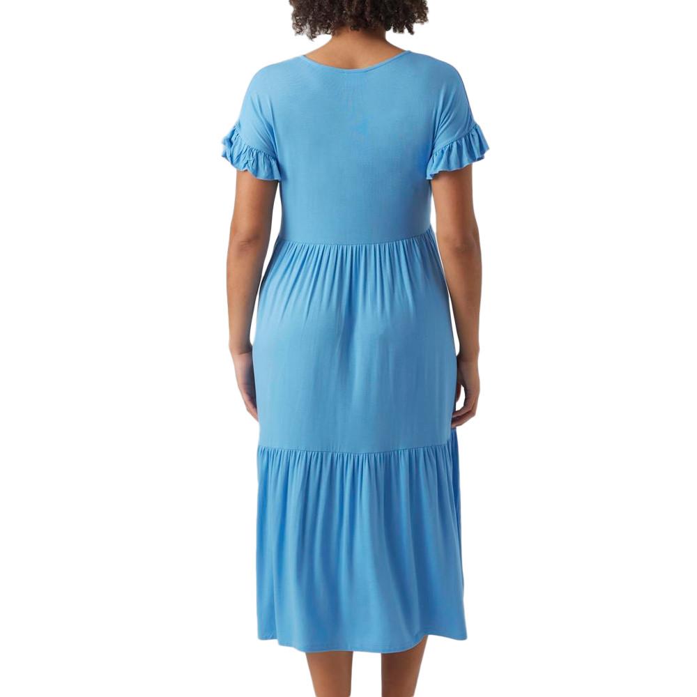 Robe D'allaitement Bleu Femme Mamalicious Helen vue 2