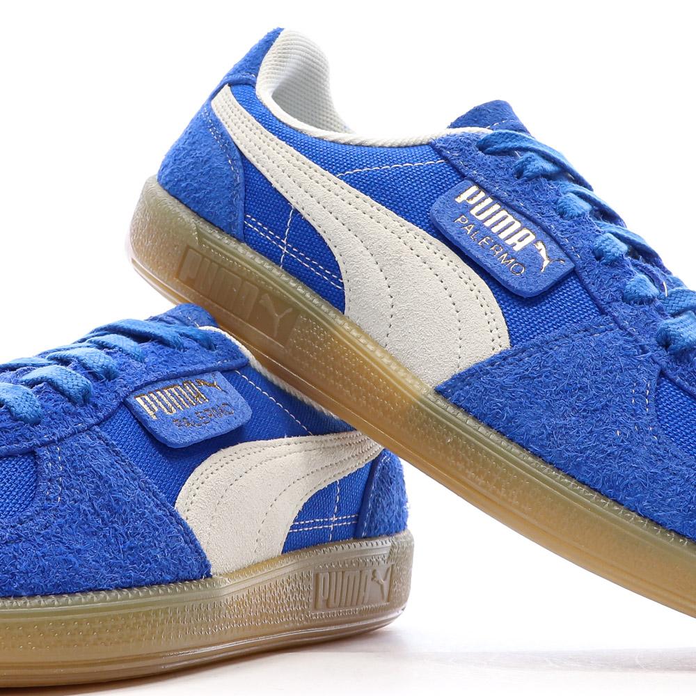 Baskets Bleues Homme Puma Palermo Vintage vue 7