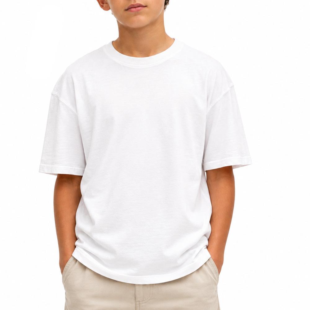 T-Shirt Blanc Garçon Paname Brothers Uniclo pas cher
